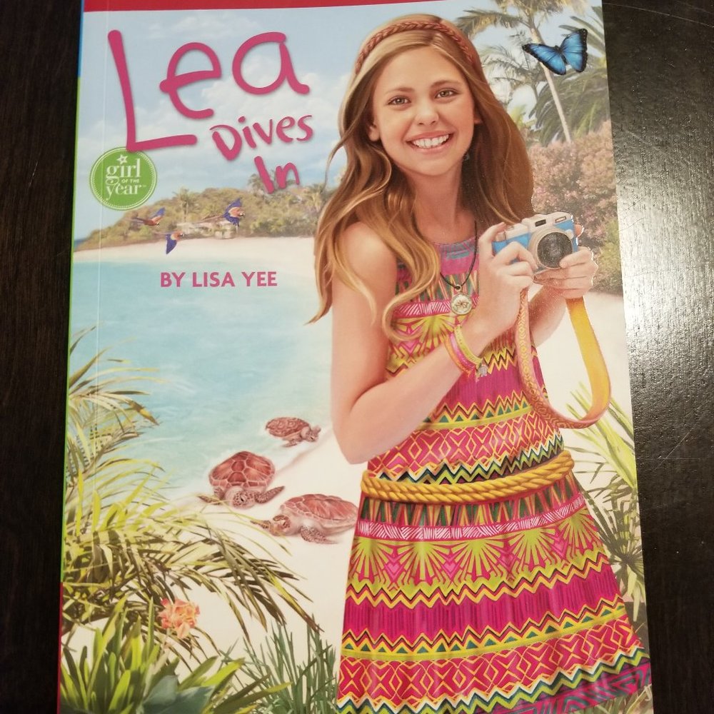 American Girl Doll Book - Lea Dives in